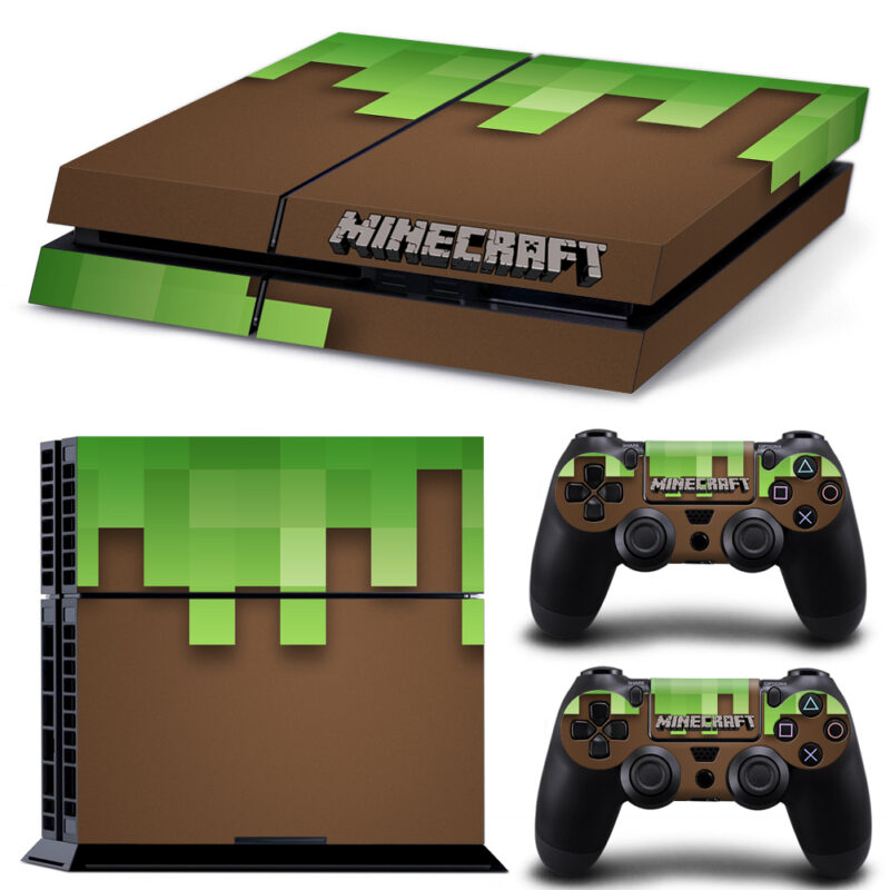 Minecraft Game PS4 Skin Sticker Design 3