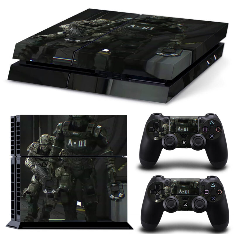 Starship Troopers: Invasion Game PS4 Skin Sticker