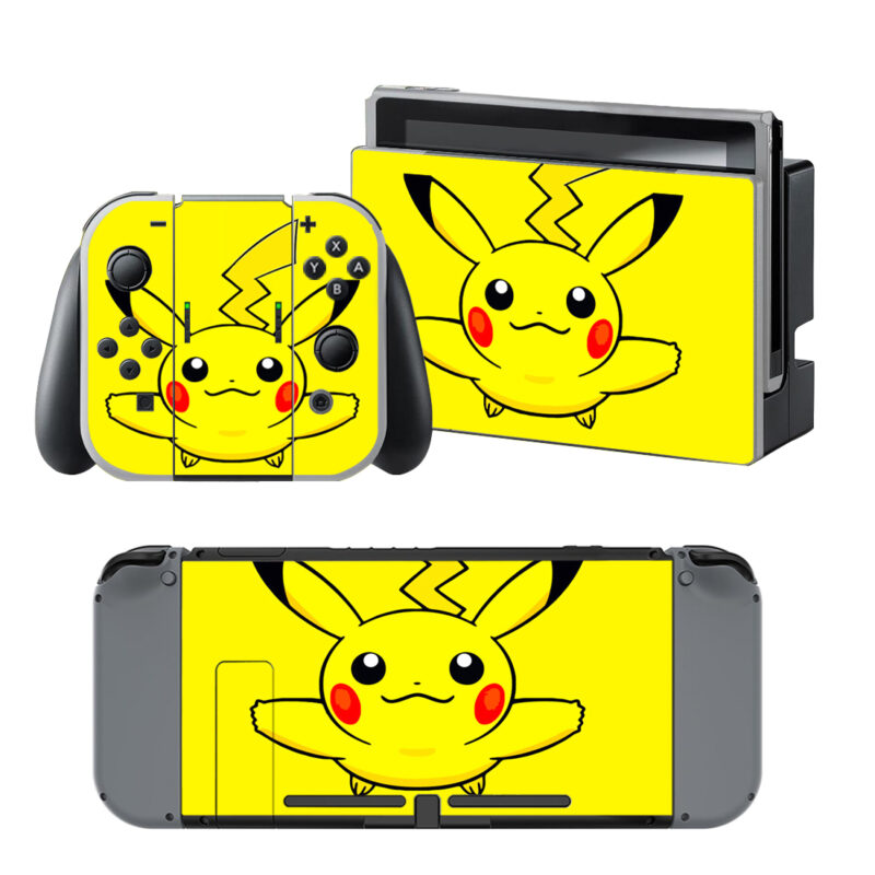 Pokemon Pikachu Decal Cover For Nintendo Switch & Nintendo Switch OLED Design 15