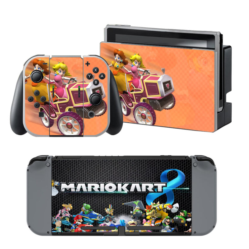 Mario Kart 8 Decal Cover For Nintendo Switch & Nintendo Switch OLED Design 1