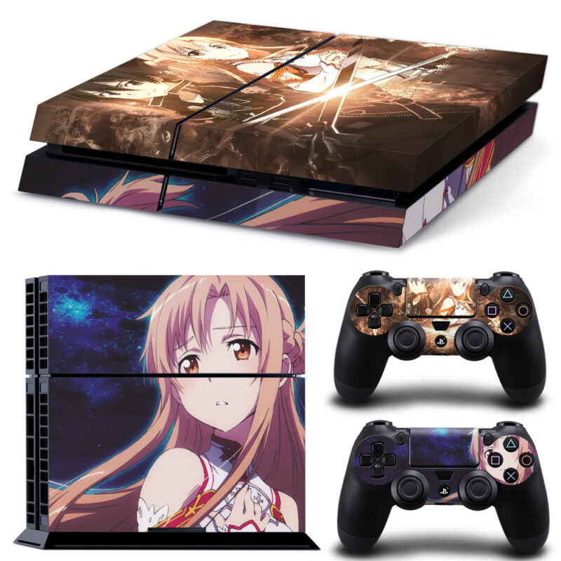 Sword Art Online PS4 Skin Sticker Design 2