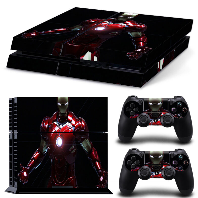 Iron Man Avengers PS4 Skin Sticker