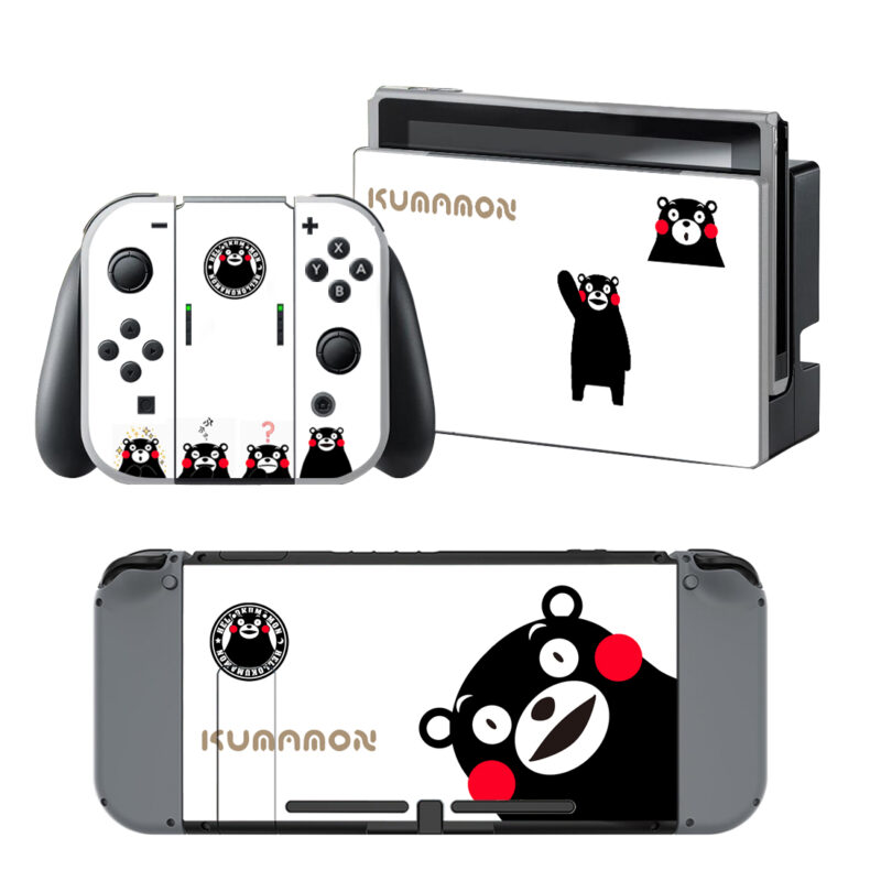 Kumamon Decal Cover For Nintendo Switch & Nintendo Switch OLED Design 7