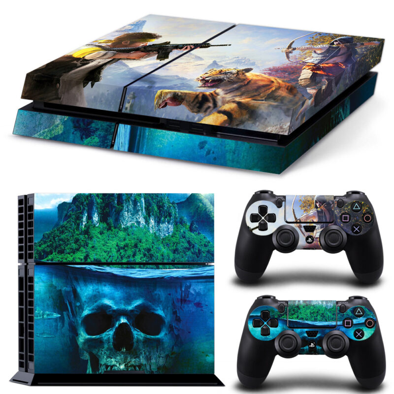 Far Cry 3 And 4 Game PS4 Skin Sticker