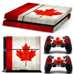 Canada Flag PS4 Skin Sticker