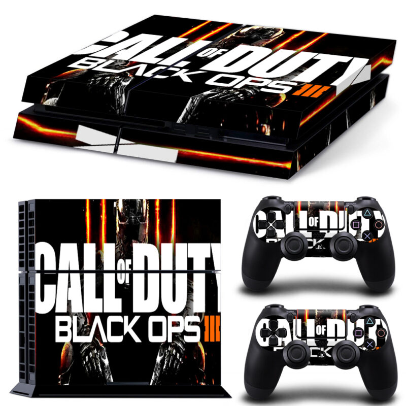 Call Of Duty Black Ops III Skin Sticker For PS4 And Controllers Design 2