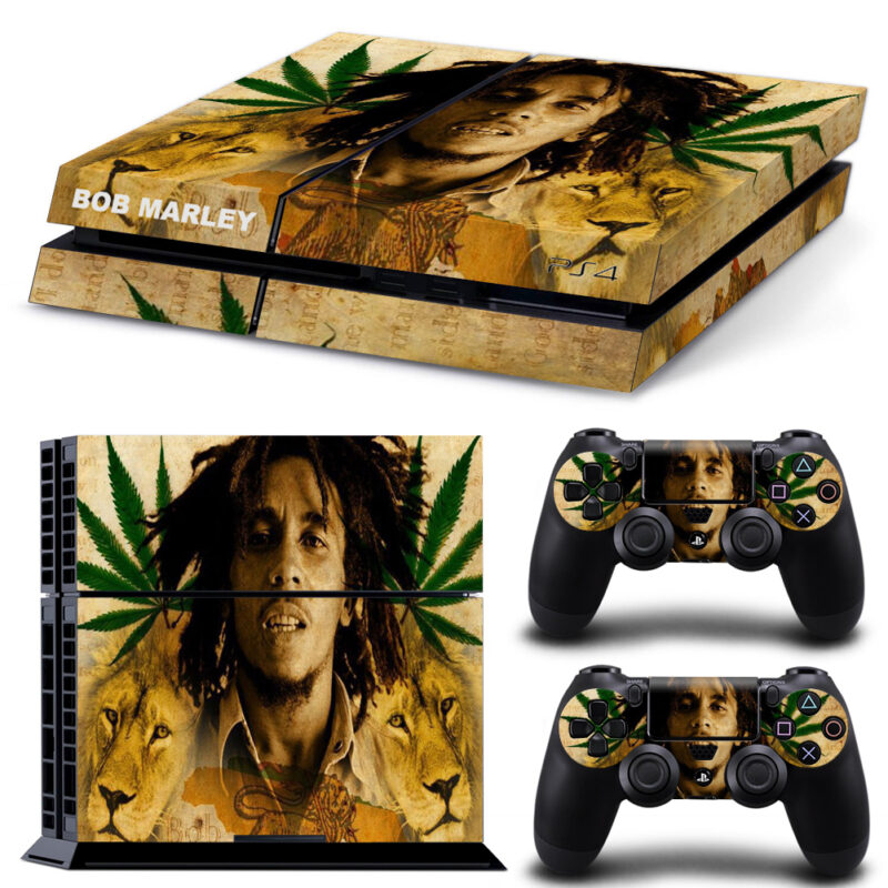 Bob Marley PS4 Skin Sticker