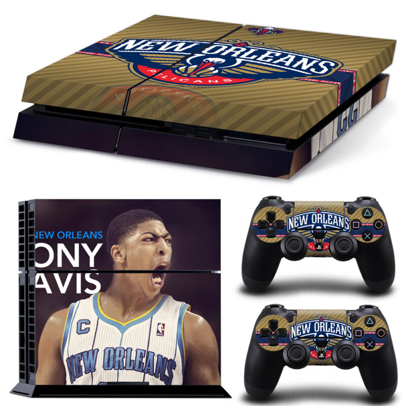 New Orleans Pelicans Anthony Davis PS4 Skin Sticker