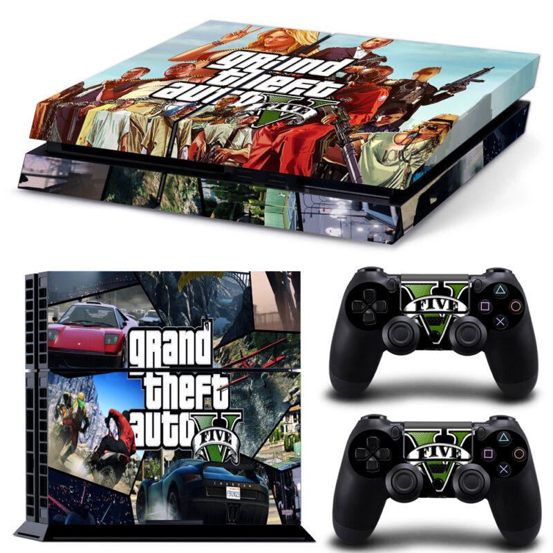 Grand Theft Auto V PS4 Skin Sticker