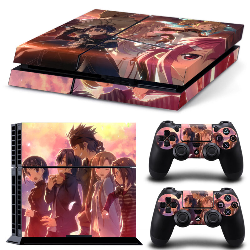 Sword Art Online PS4 Skin Sticker Design 3