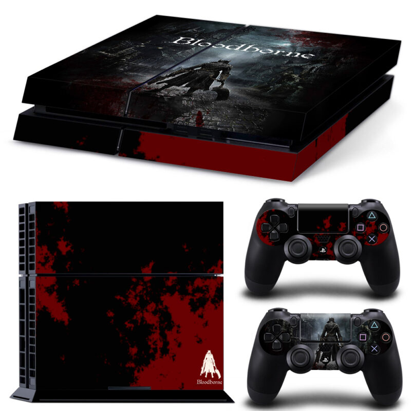 Bloodborne PS4 Skin Sticker Design 2