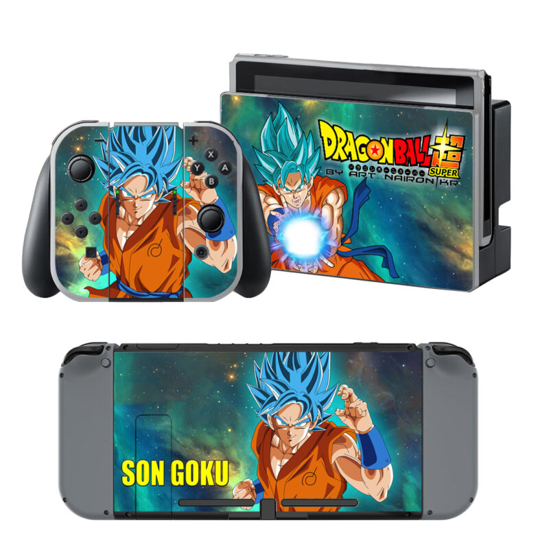 Dragon Ball Super Son Goku Decal Cover For Nintendo Switch & Nintendo Switch OLED