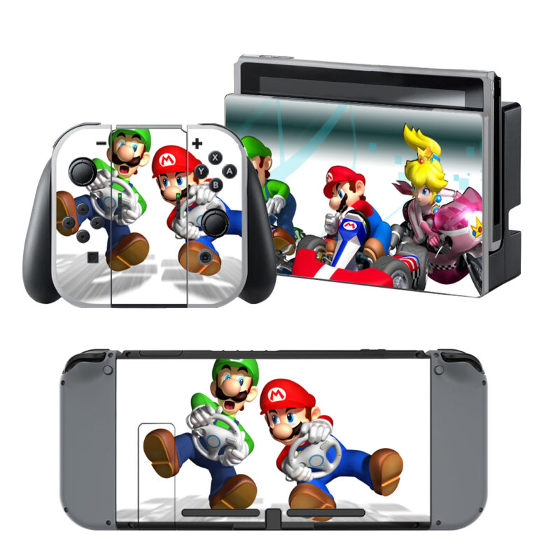 Mario Kart Wii Skin Sticker For Nintendo Switch & Nintendo Switch OLED