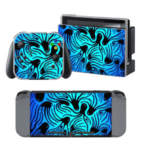 Psychedelic Ocean Octopus Art Decal Cover For Nintendo Switch & Nintendo Switch OLED
