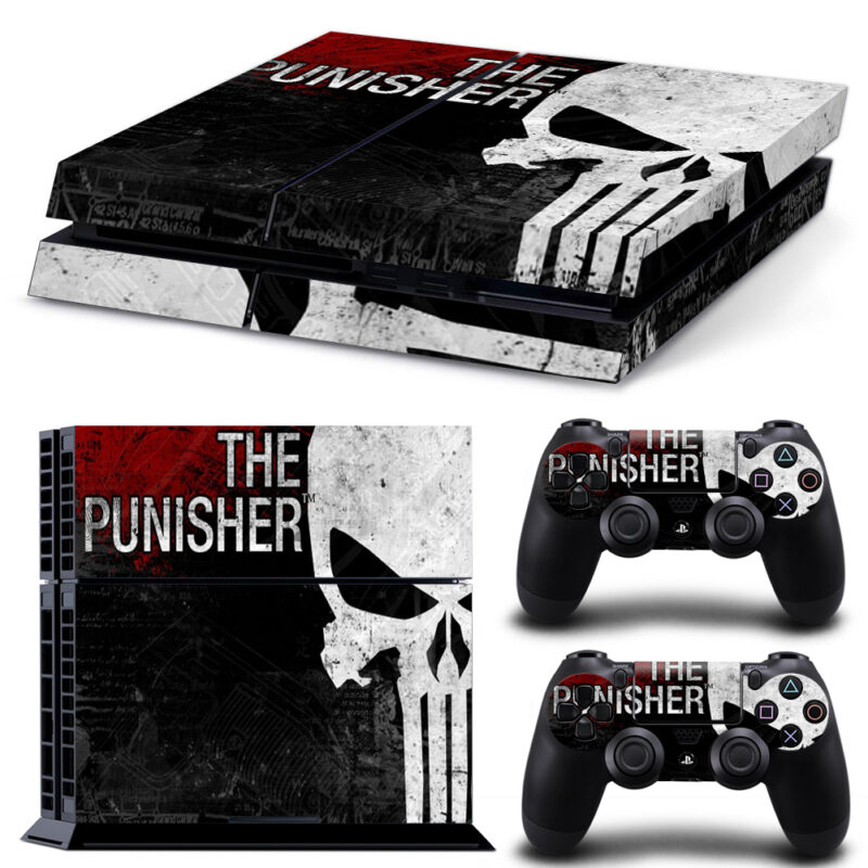 The Punisher PS4 Skin Sticker