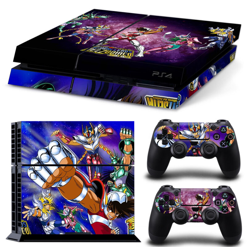 Caballeros Del Zodiaco Saint Seiya PS4 Skin Sticker