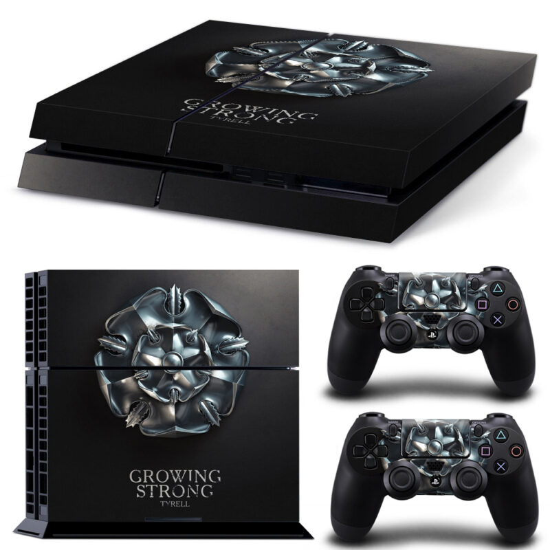 A Game Of Thrones House Strong Tyrell PS4 Skin Sticker