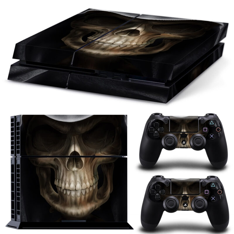 Grim Reaper PS4 Skin Sticker Design 2