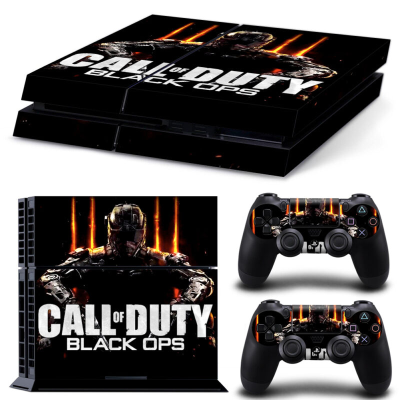 Call Of Duty Black Ops Skin Sticker For PS4 And Controllers