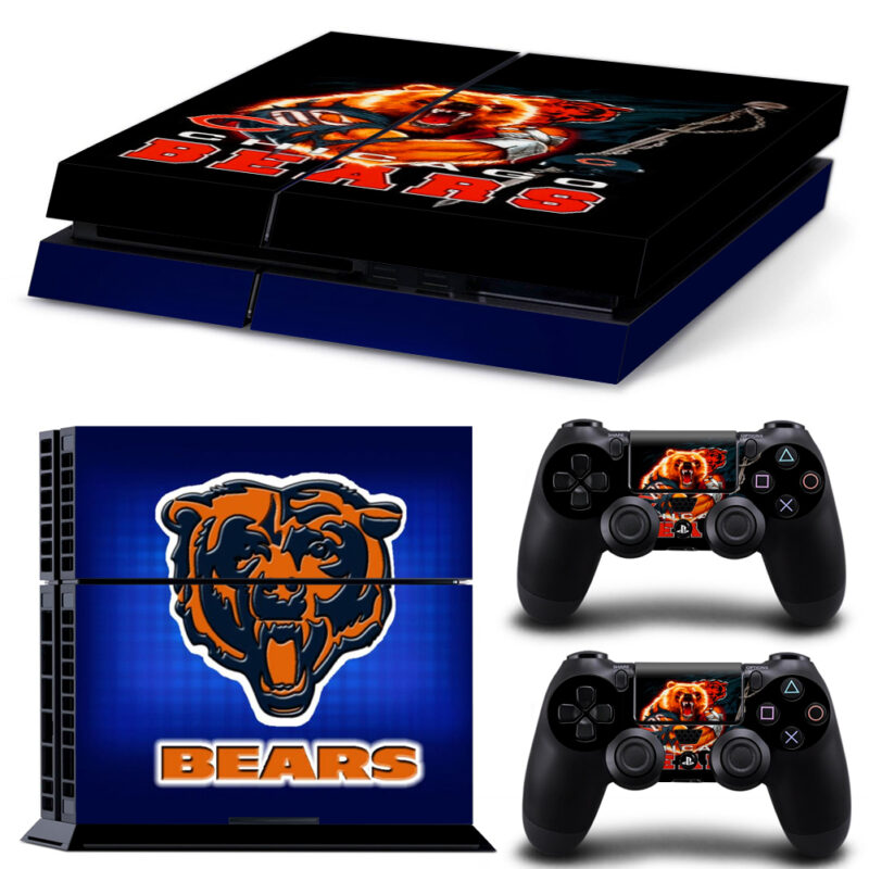 Chicago Bears PS4 Skin Sticker