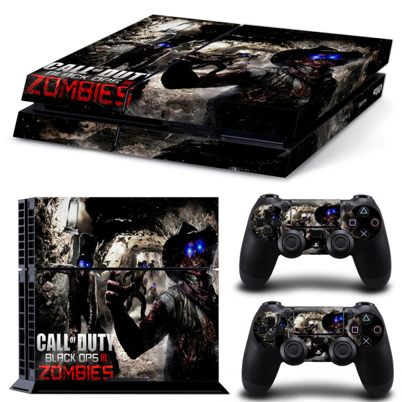 Call Of Duty Black Ops III Zombies PS4 Skin Sticker