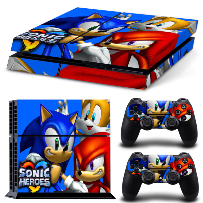 Sonic Heroes PS4 Skin Sticker