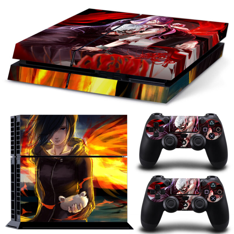 Tokyo Ghoul Touka Kirishima PS4 Skin Sticker