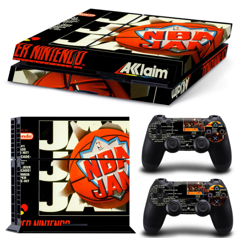 NBA Jam Game PS4 Skin Sticker