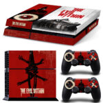The Evil Within Game PS4 Skin Sticker