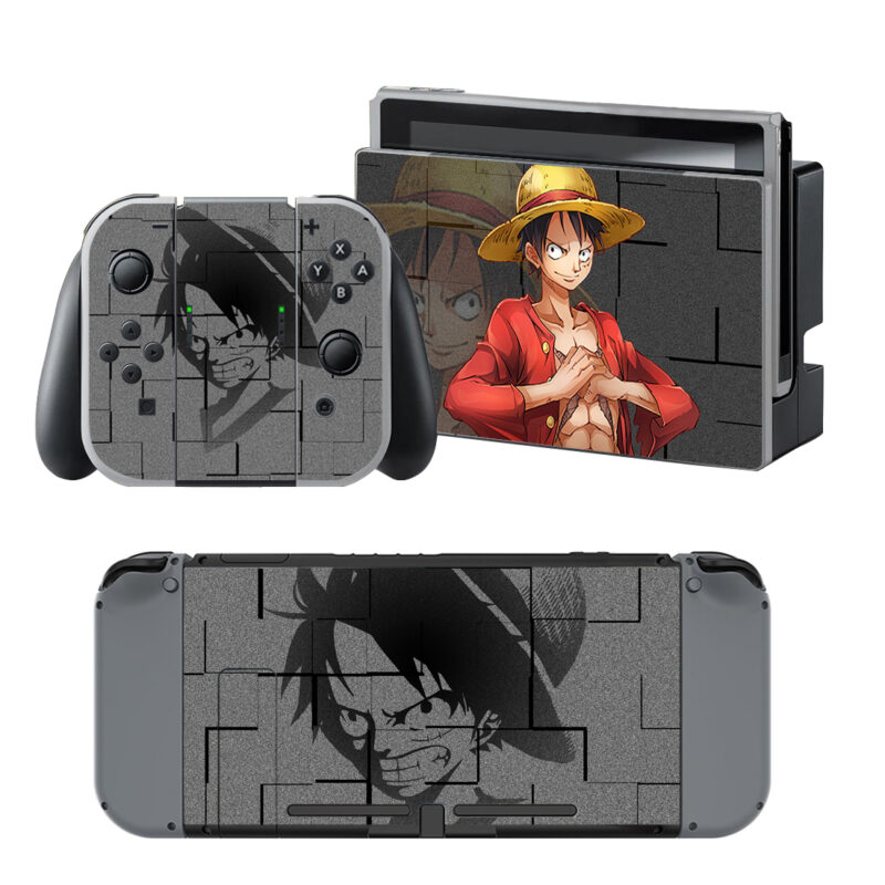 One Piece Monkey D. Luffy Decal Cover For Nintendo Switch & Nintendo Switch OLED