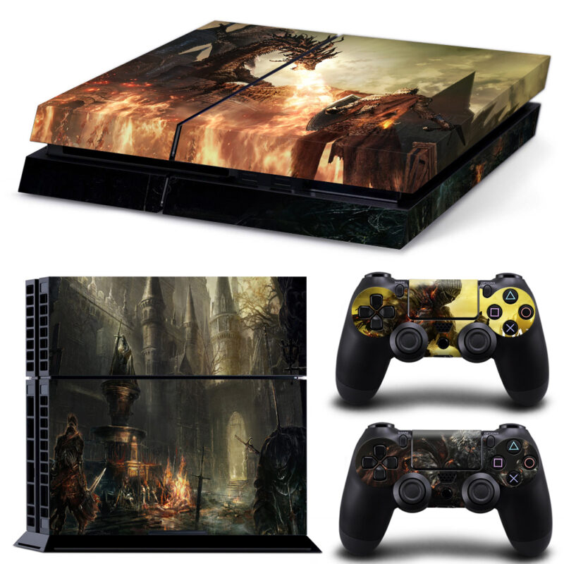 Dark Souls III Game PS4 Skin Sticker Design 1