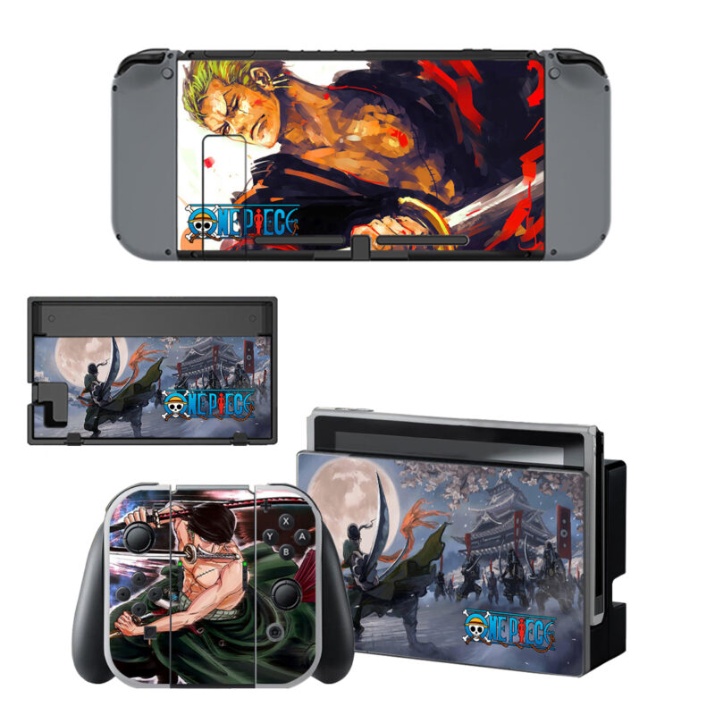 One Piece Skin Sticker For Nintendo Switch & Nintendo Switch OLED Design 2