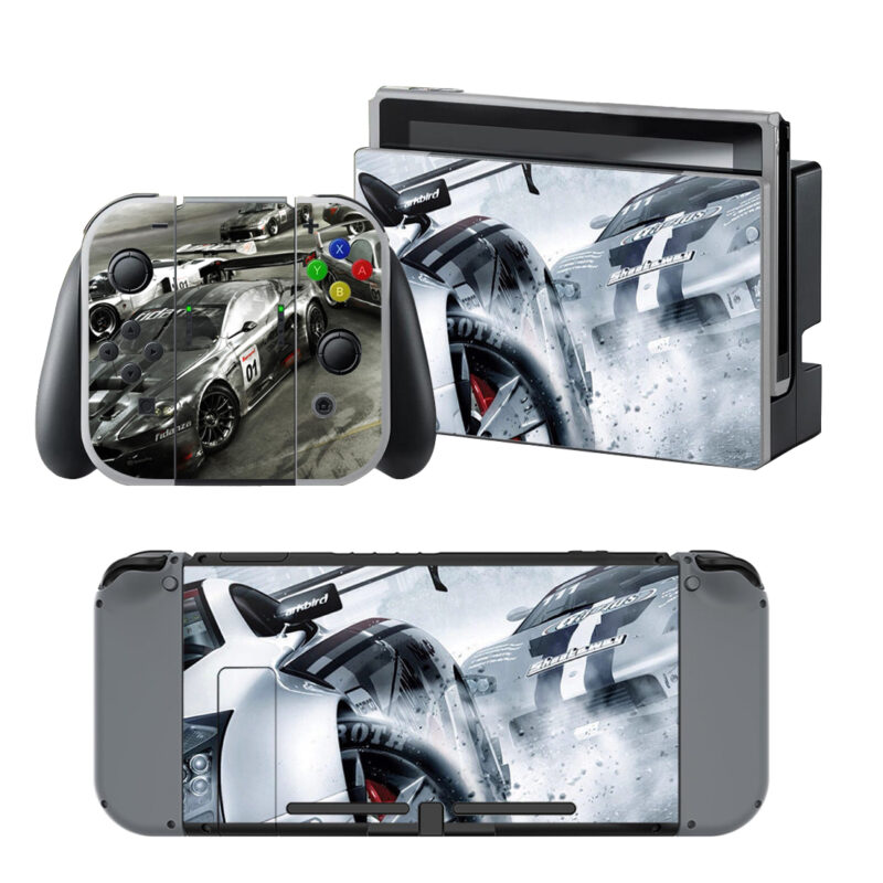 Ridge Racer 7 Decal Cover For Nintendo Switch & Nintendo Switch OLED