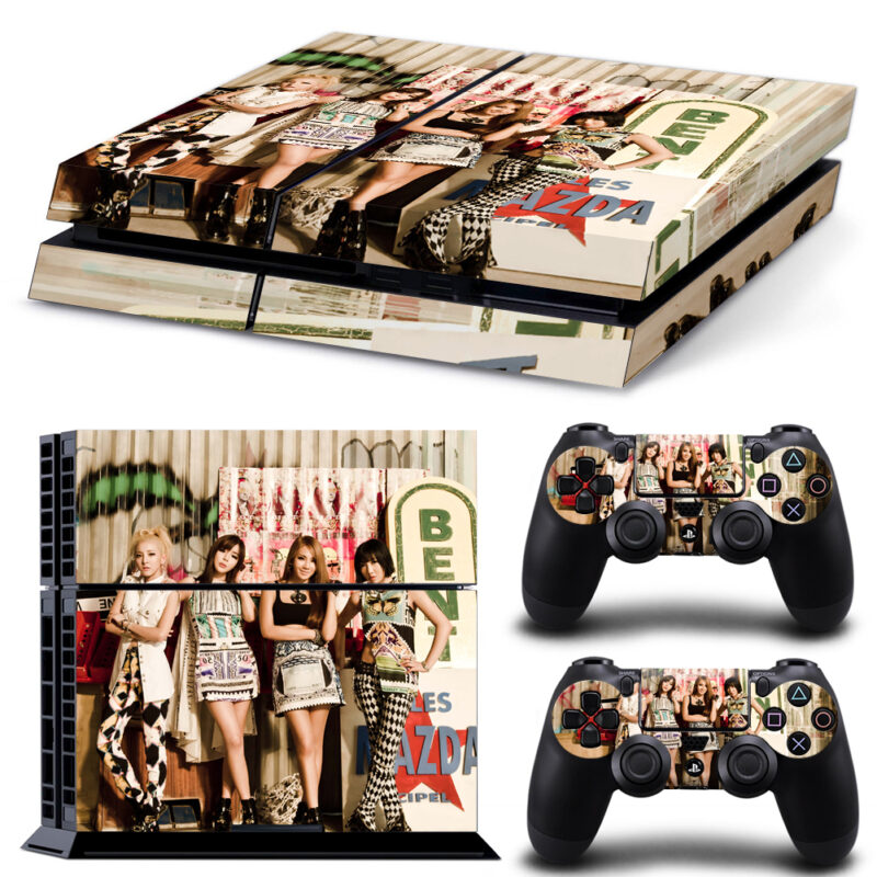 2NE1 PS4 Skin Sticker Design 1