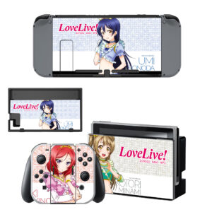 Love Live School Idol API Decal Cover For Nintendo Switch & Nintendo Switch OLED