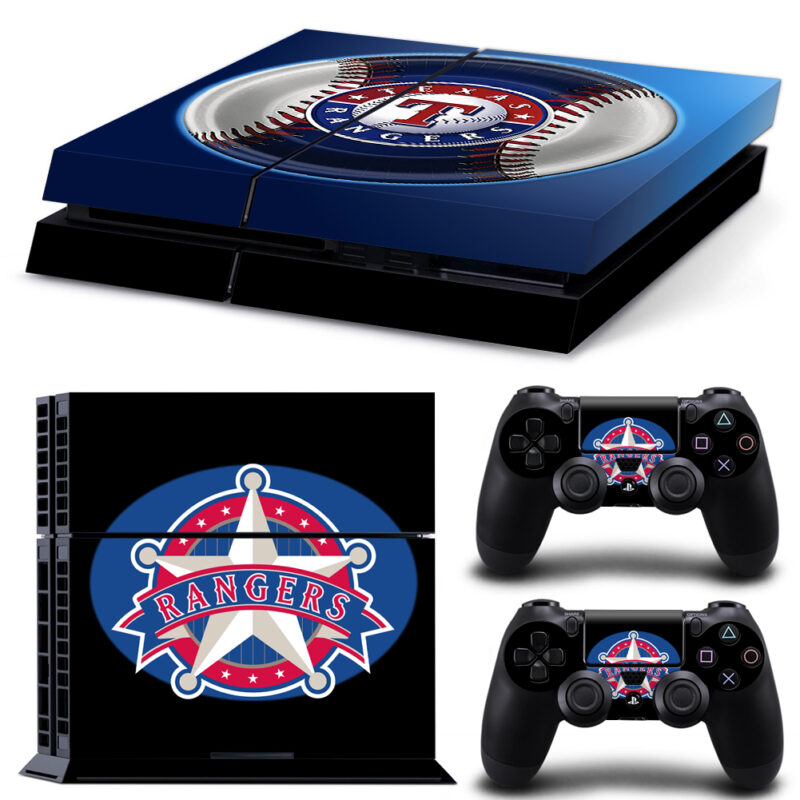 Texas Rangers PS4 Skin Sticker