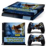 Falcon Bird With Quotes PS4 Skin Sticker