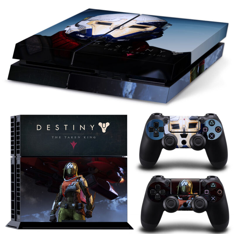 Destiny: The Taken King Game PS4 Skin Sticker Design 1