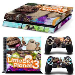 Little Big Planet 3 Game Skin Sticker For PS4 And Controllers
