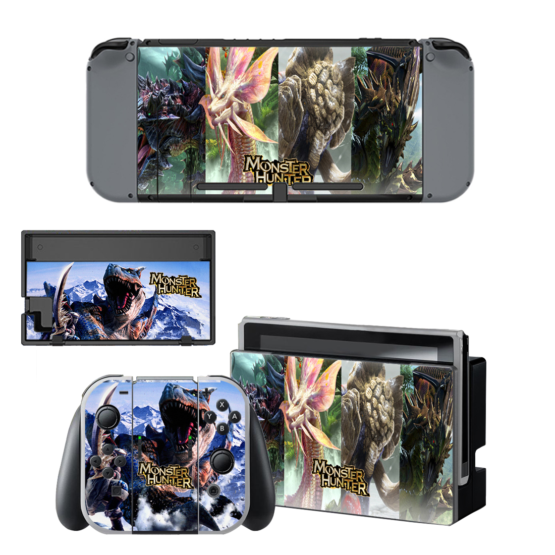 Monster Hunter Skin Sticker For Nintendo Switch & Nintendo Switch OLED Design 5