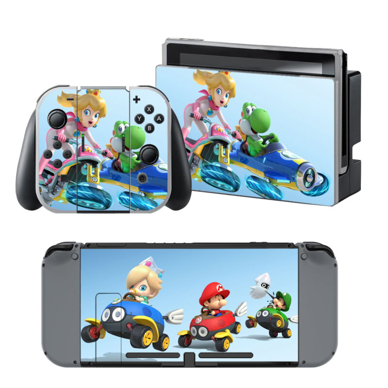 Mario Kart 8 Decal Cover For Nintendo Switch & Nintendo Switch OLED Design 7