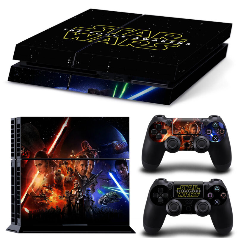 Star The Force Awakens Wars PS4 Skin Sticker