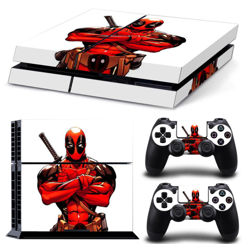 Deadpool Comic PS4 Skin Sticker