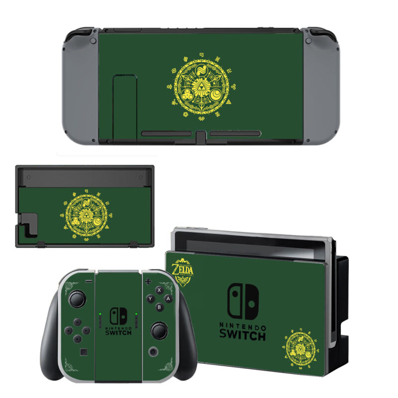 The Legend of Zelda Hyrule Historia Decal Cover For Nintendo Switch & Nintendo Switch OLED