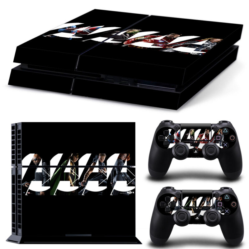 Marvel The Avengers PS4 Skin Sticker