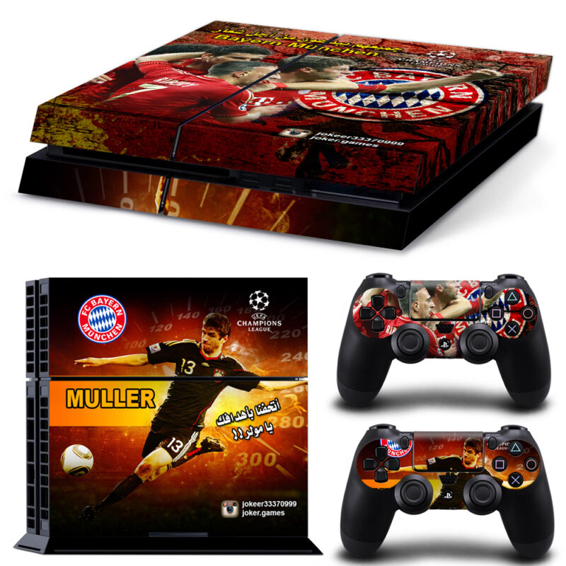 FC Bayern Munich Thomas Muller PS4 Skin Sticker