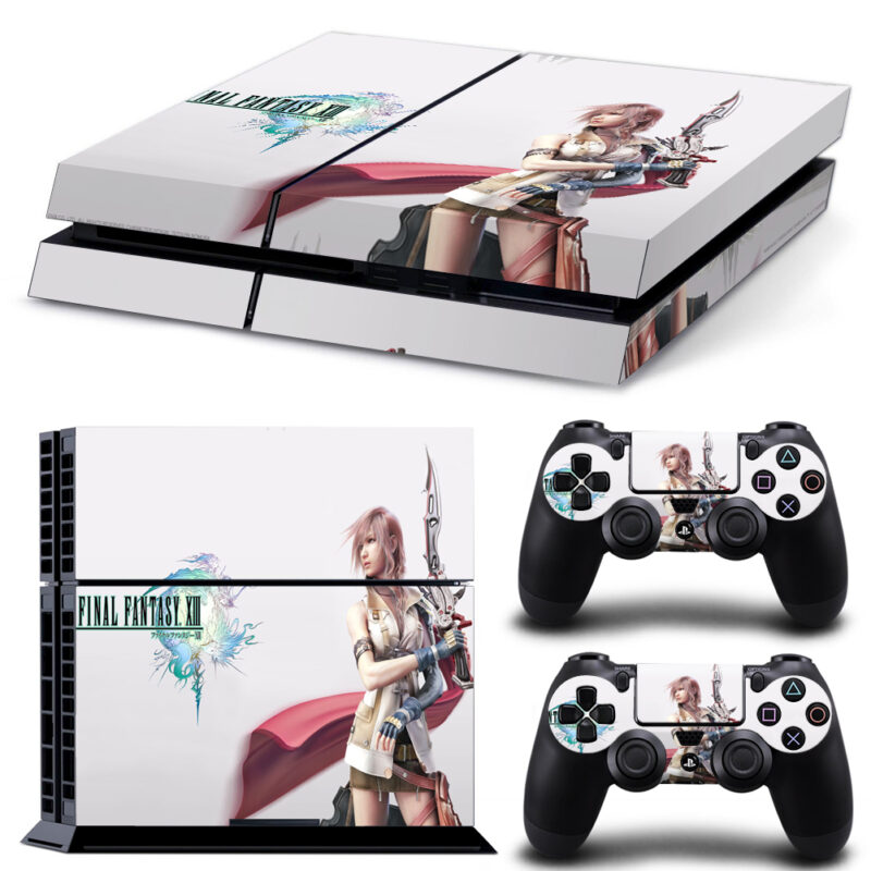 Final Fantasy XIII Game PS4 Skin Sticker Design 1