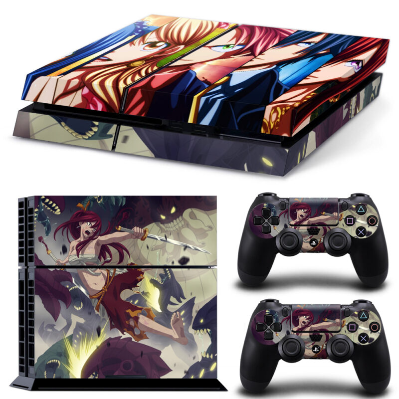 Fairy Tail PS4 Skin Sticker Design 1