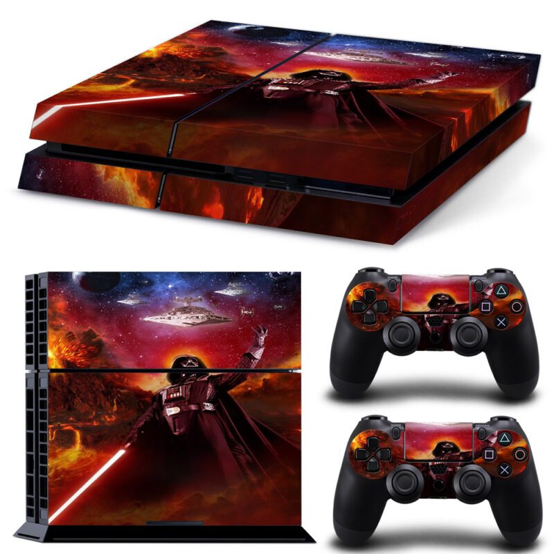 Darth Vader Star Wars Skin Sticker For PS4 And Controllers