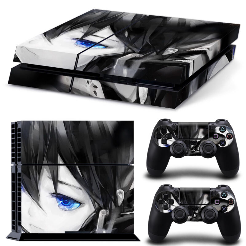 Black Rock Shooter PS4 Skin Sticker